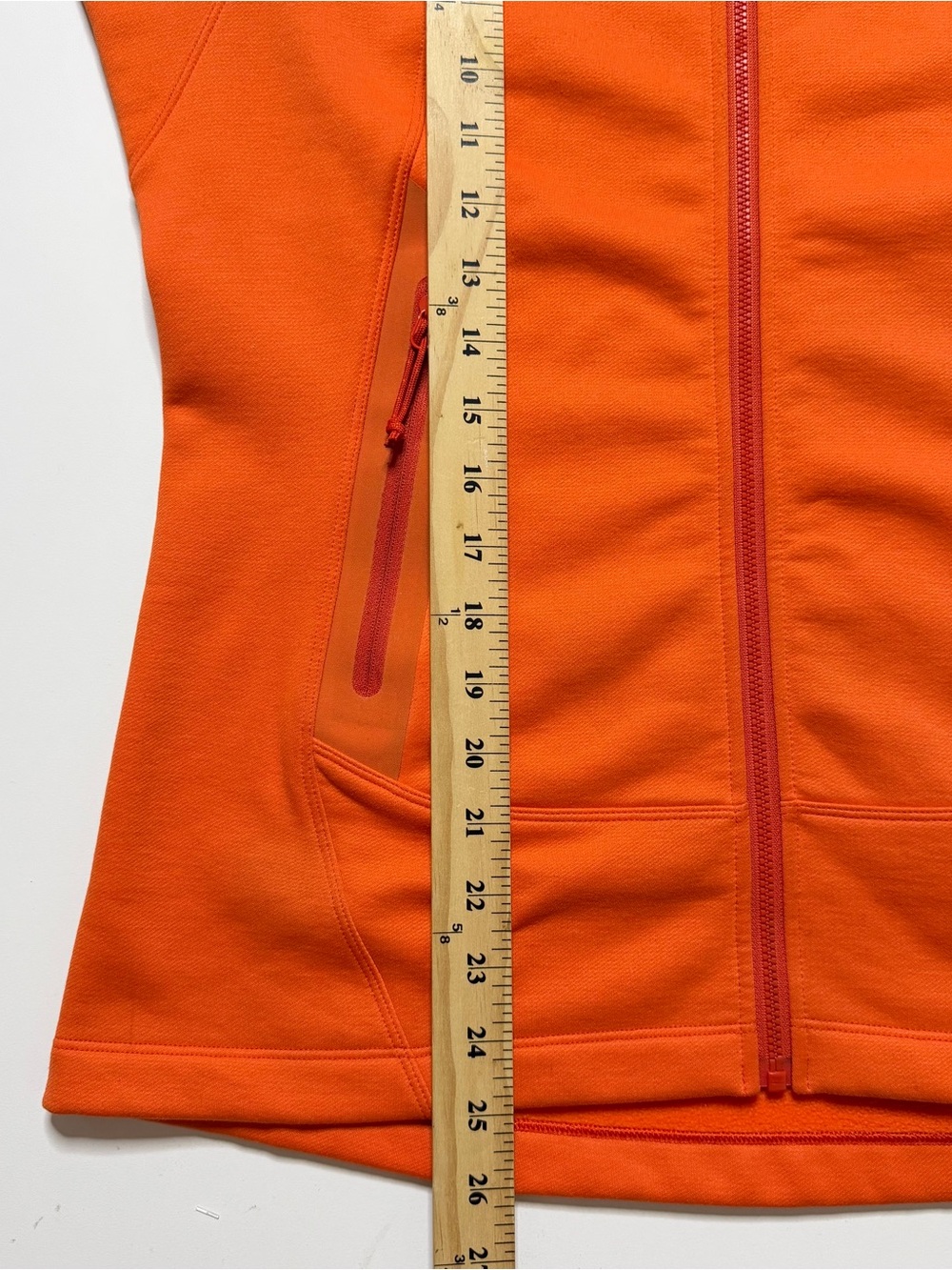 Arcteryx Arenite Full Zip Softshell Hoodie Womens Medium Orange 2015 - Picture 10 of 10